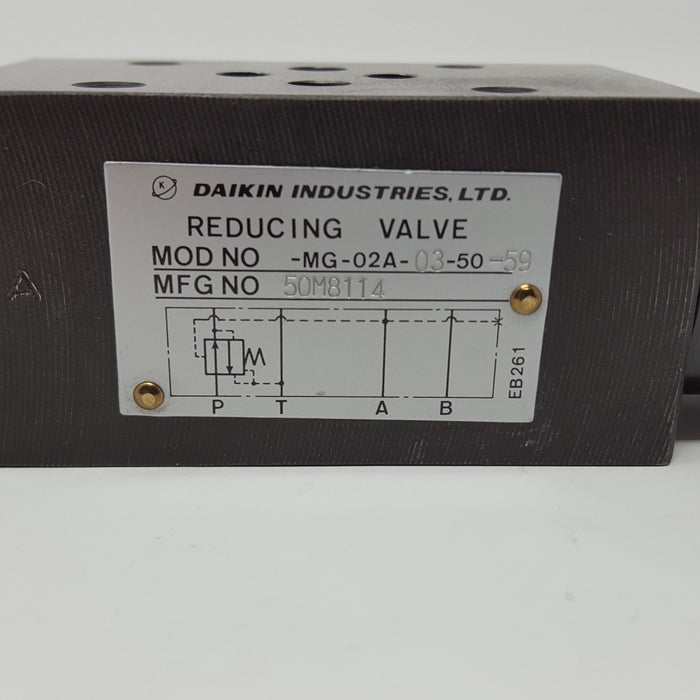 MG-02A-03-50-59 Daikin Reducing Valve