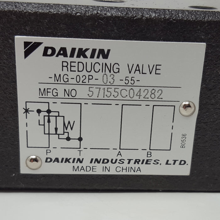 MG-02P-03-55 Daikin Reducing Valve