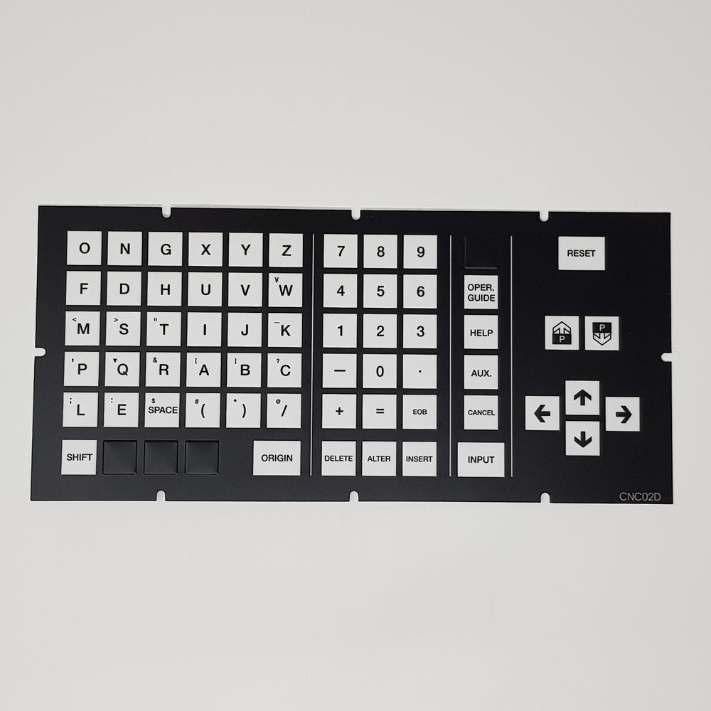 CNC02D Hitachi Seiki Alpha Numeric Membrane Keysheet