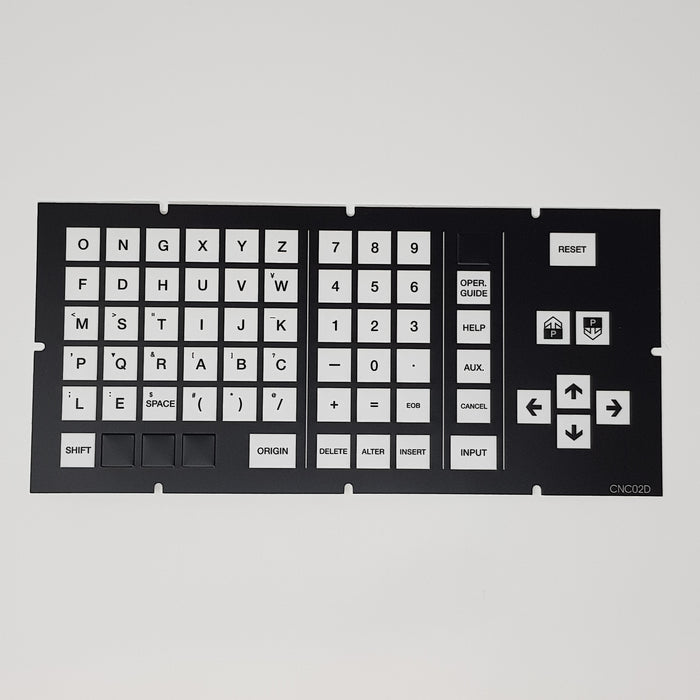 CNC02D Hitachi Seiki Alpha Numeric Membrane Keysheet