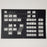 CNC03A01 Hitachi Seiki Main Control Board Membrane Keysheet