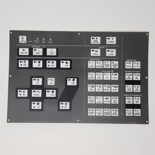 CNC03E Hitachi Seiki Main Control Board Membrane Keysheet