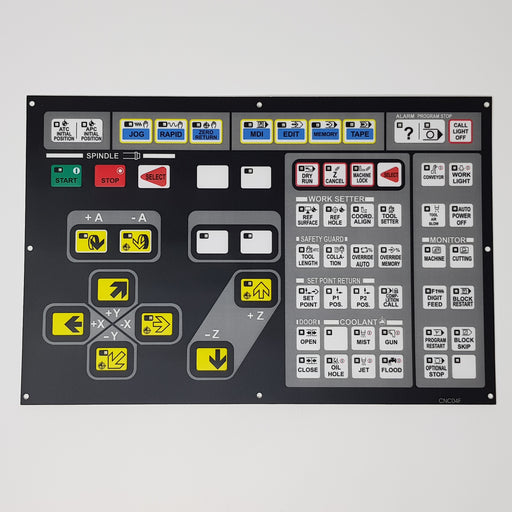 CNC04F Hitachi Seiki Main Control Board Membrane Keysheet