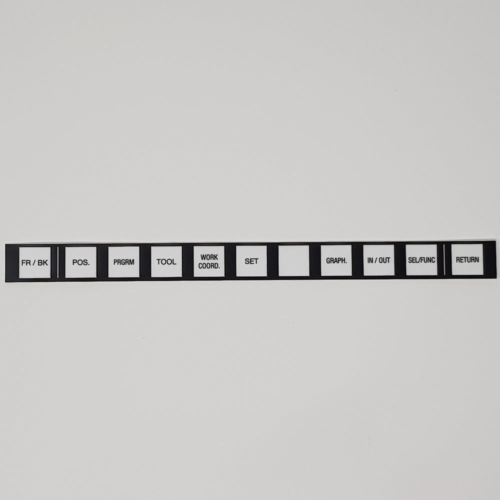 CNC06A Hitachi Seiki Function Membrane Keysheet