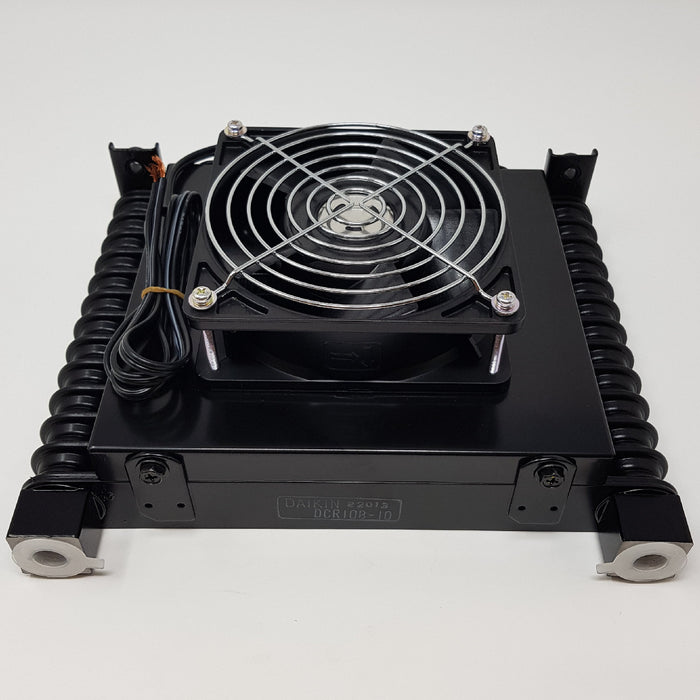 DCR-10B-10 Daikin Threaded Oil Cooler and Fan Assembly
