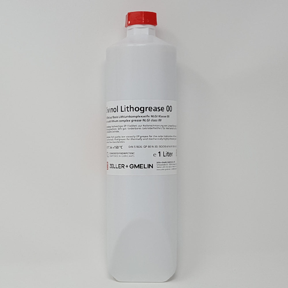 Divinol Lithogrease 000 Zeller+Gmelin Grease Cartridge 1 Litre ...