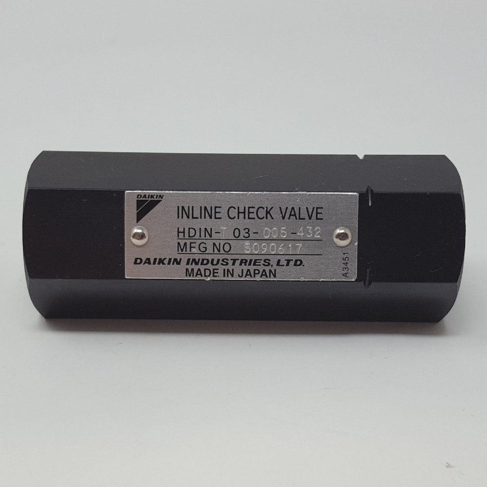 HDIN-T03-005-432 Daikin Inline Check Valve