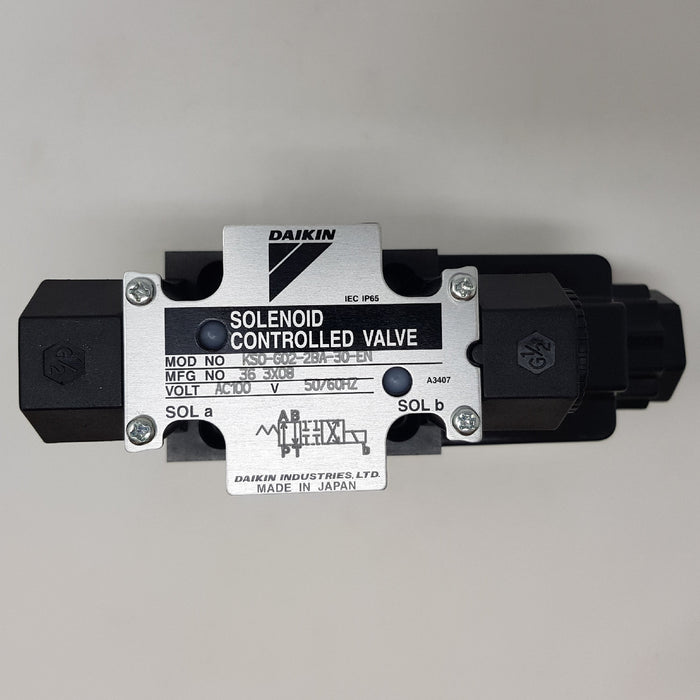KSO-G02-2BA-30-EN Daikin Solenoid Valve