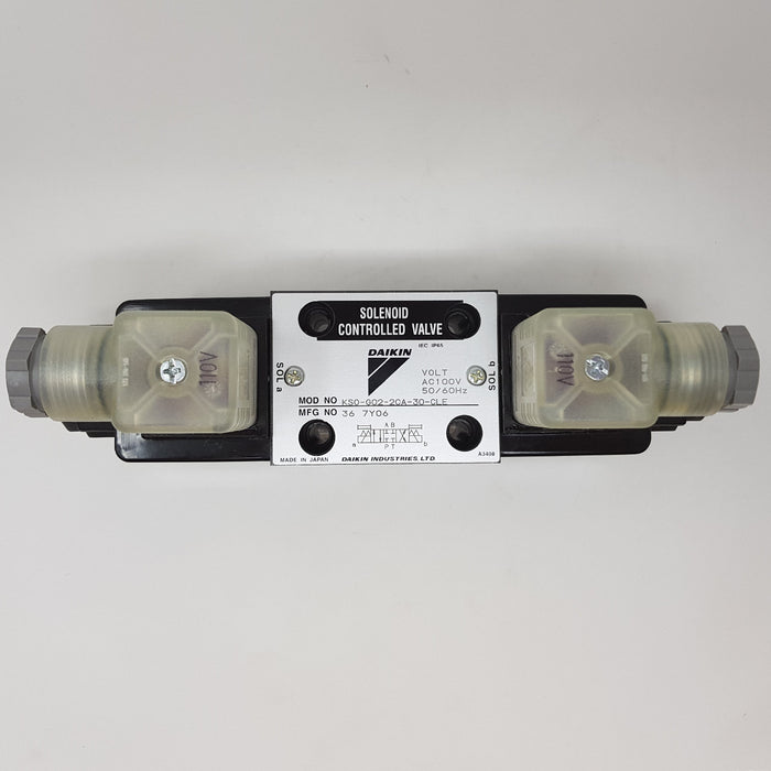 KSO-G02-2CA-30-CLE Daikin Solenoid Valve