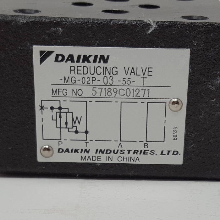 MG-02P-03-55-T Daikin Reducing Valve