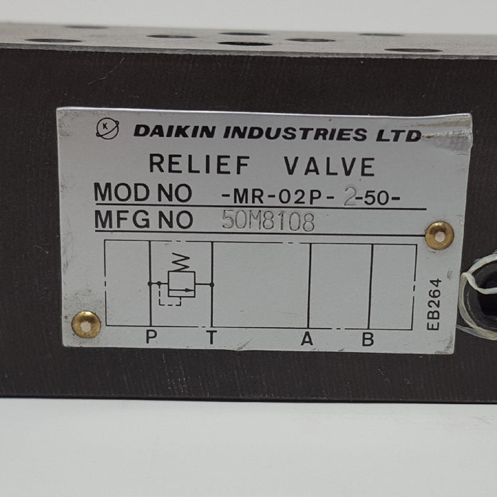 MR-02P-2-50 Daikin Relief Valve
