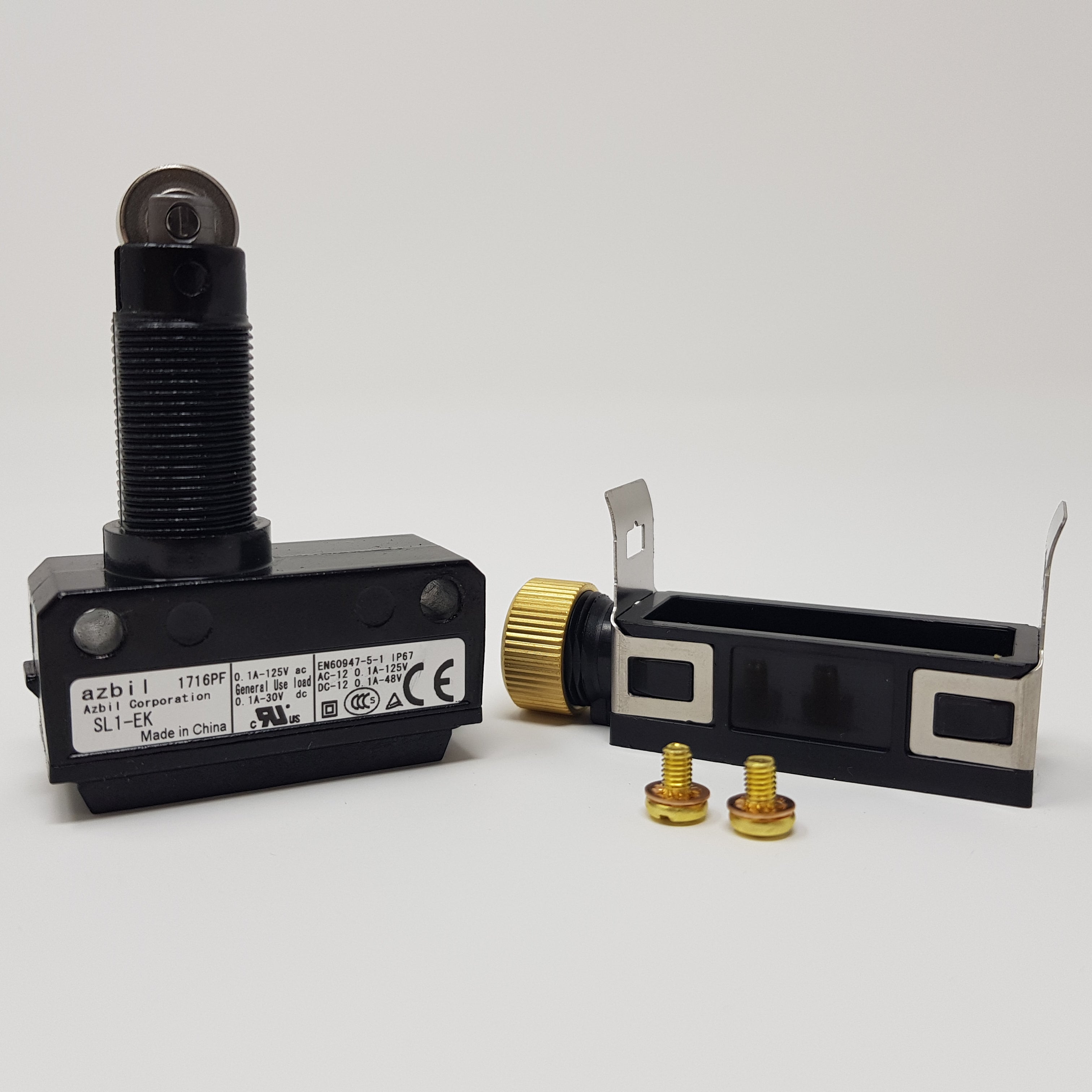 SL1-EK Azbil Yamatake Long Roller Plunger Low Load Limit Switch